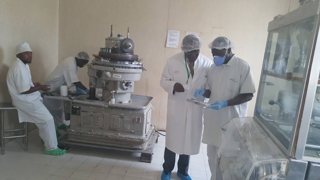 PHARMAKINA BUKAVU : FABRICATION DES COMPRIMES DE LA QUININE